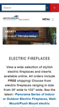 Mobile Screenshot of electricflames.com